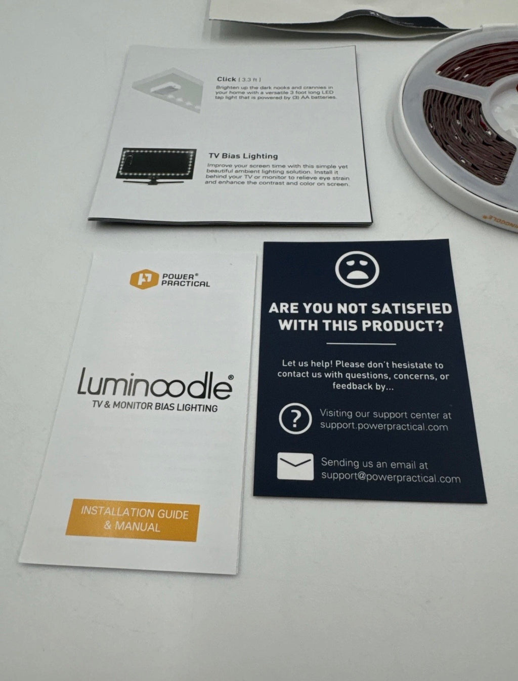LULUMINOODLE TV & MONITOR BIAS LIGHTING-LED-41" - 59" (TV Light)