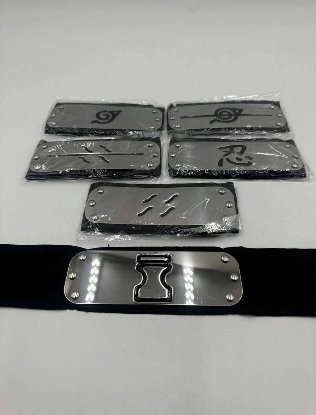 Naruto Headband Set 6 Pack