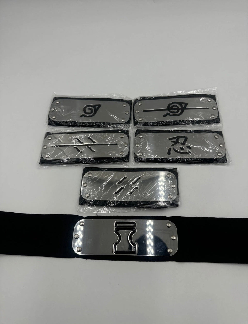 Naruto Headband Set 6 Pack