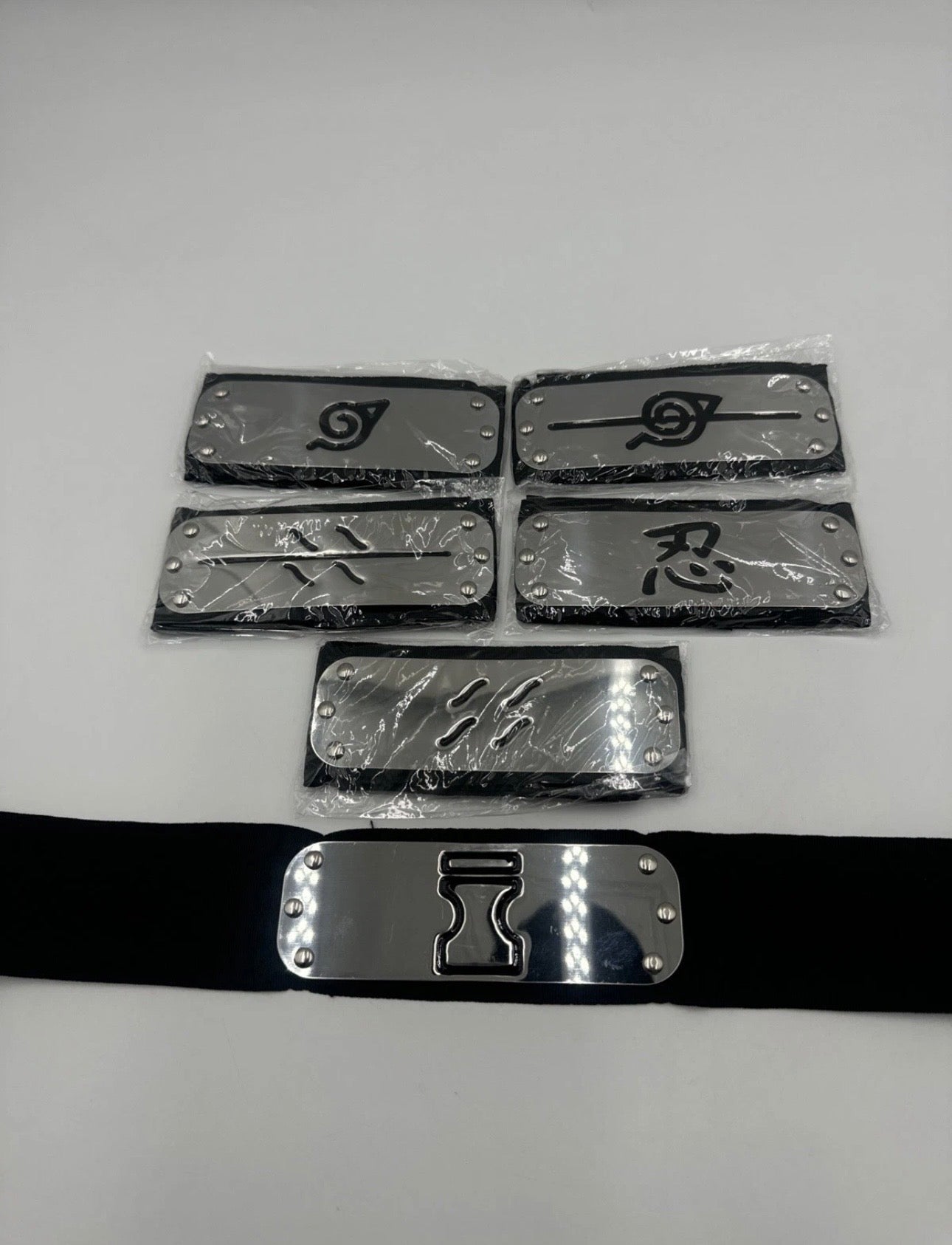 Naruto Headband Set 6 Pack