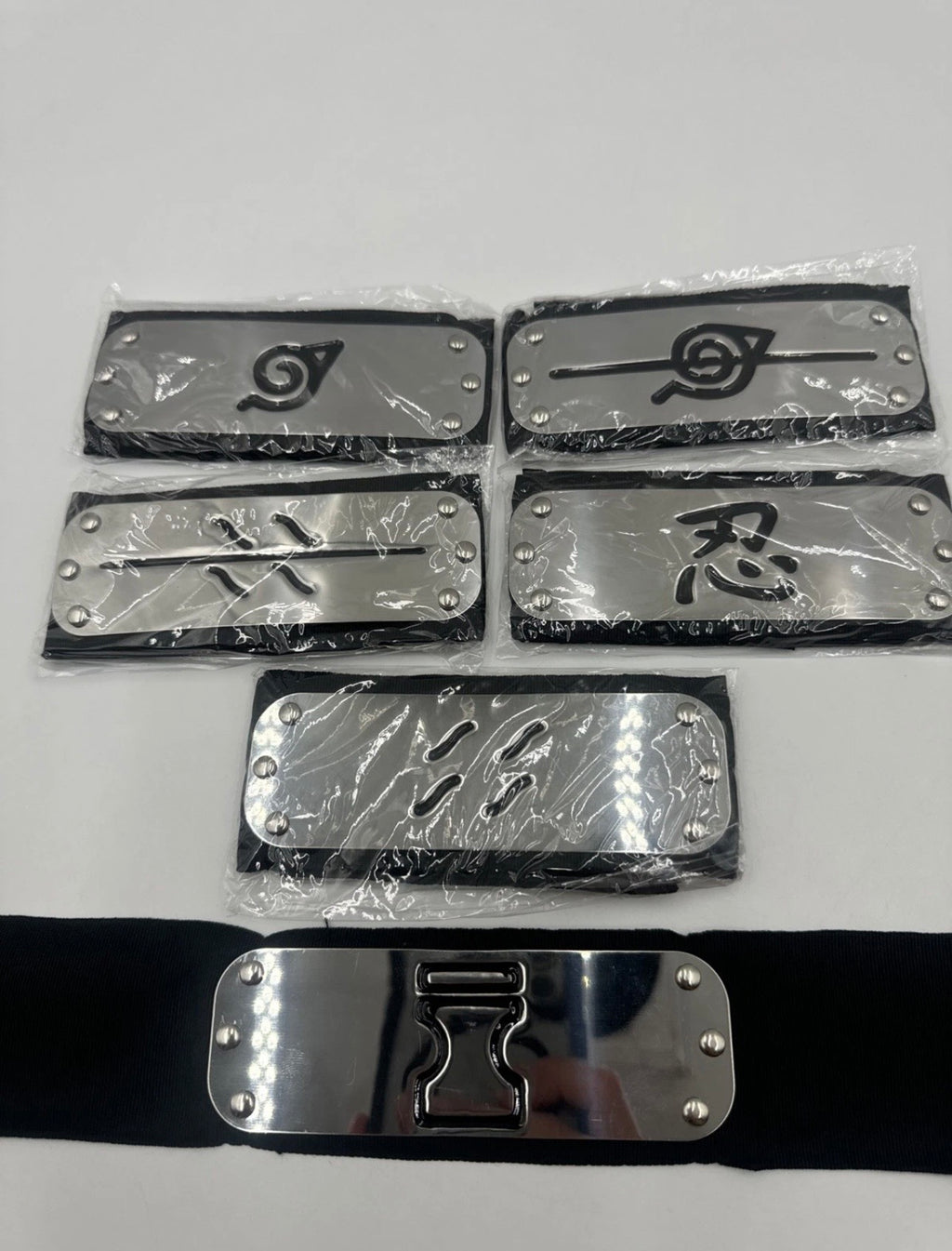 Naruto Headband Set 6 Pack